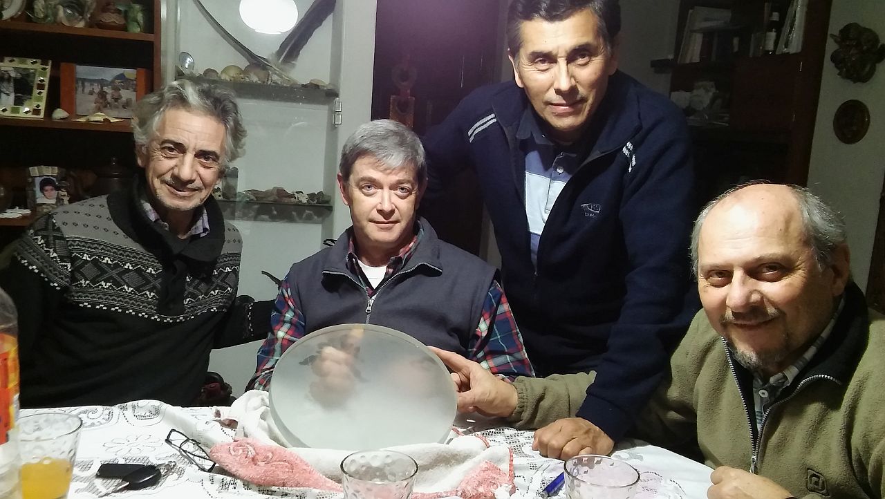 Cristal para telescopio 30cm Carlos Lucarelli Joaquin De La Rosa Daniel Cabezas Jose Fabbro 201707